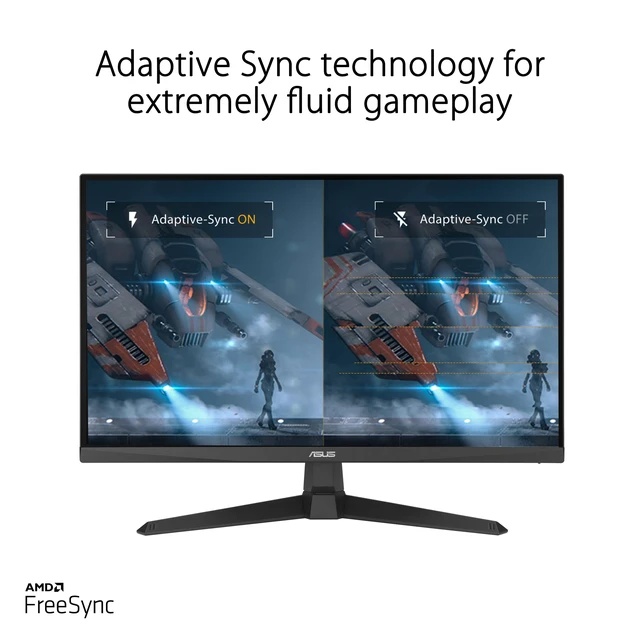 Alt view image 4 of 7 - TUF Gaming 25 (24.5 viewable) 1080P Gaming Monitor (VG259Q3A) FHD, 180Hz, 1ms, Fast IPS, Extreme Low Motion Blur, FreeSync, Variable Overdrive, Speakers, 99% sRGB, Shadow Boost