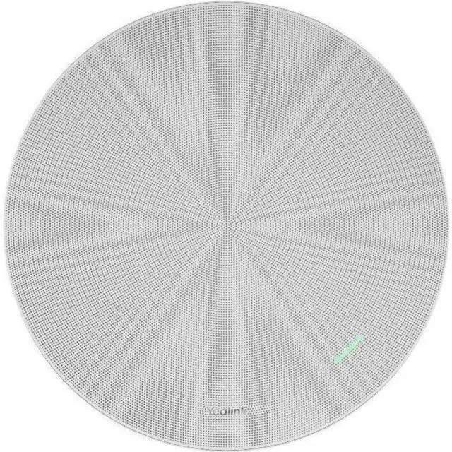 Alt view image 15 of 15 - Yealink CS10 Low-Profile 2-Way Coaxial Ceiling Loudspeaker - White