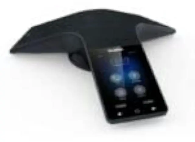 Alt view image 3 of 5 - Yealink CP935W IP Conference Station - Corded/Cordless - Wi-Fi, Bluetooth, DECT - Desktop - Black