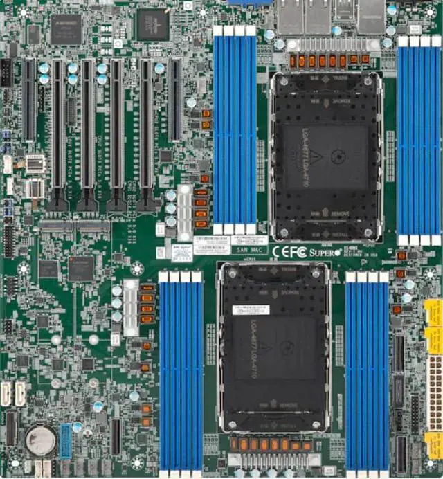 Main image of Supermicro X14DBI-T Dual LGA-4710 Server Board | Xeon 6700/6500 | 4TB DDR5 | PCIe 5.0 & CXL 2.0 | Dual 10G LAN | M.2 | 10x SATA | USB 3.2