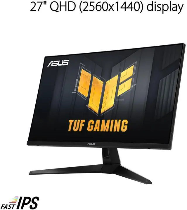 Alt view image 12 of 20 - ASUS TUF Gaming 27" 1440P Monitor (VG27AQM5A) - QHD (2560x1440), 300Hz, Fast IPS, Extreme Low Motion Blur Sync, 0.3ms, Speaker, 95% DCI-P3, Shadow Boost, DisplayWidget Center