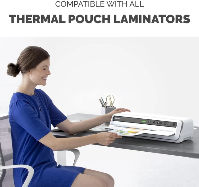Alt view image 7 of 7 - Thermal Clear Laminating Pouches, Letter Size Sheets, 5 Mil, 100pk Premium Protection, Dry-Erase Friendly, Perfect for Classroom School Supplies & Projects, For Use with All Thermal Laminators