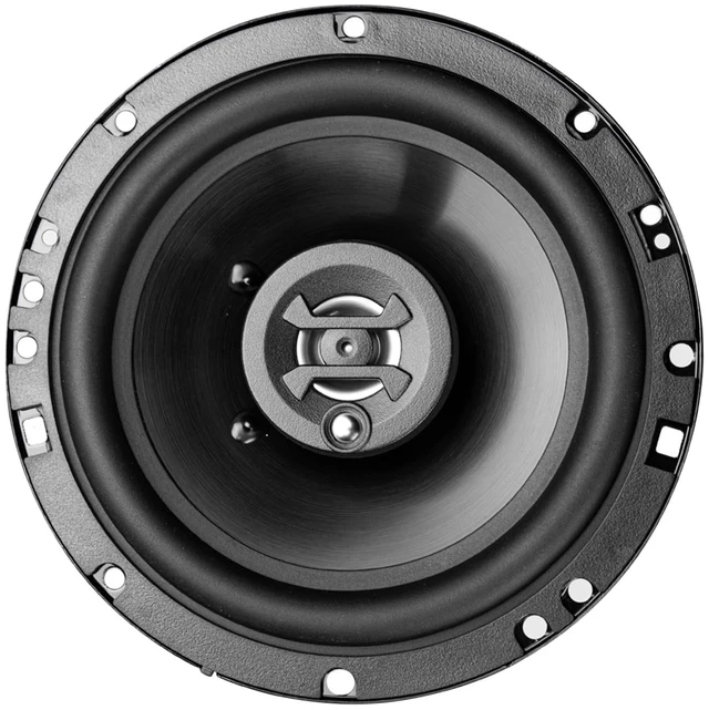 Alt view image 2 of 7 - Hifonics Zeus 6.5 Inch 300W 3-Way Coaxial Car Speakers, Pair | Mylar dome tweeters with Alpha-Cellulose poly cones and nylon surrounds deliver clear full range sound