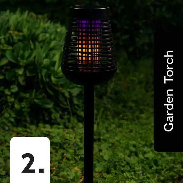 Alt view image 15 of 17 - PIC Solar Insect Killer Torch (DFST)