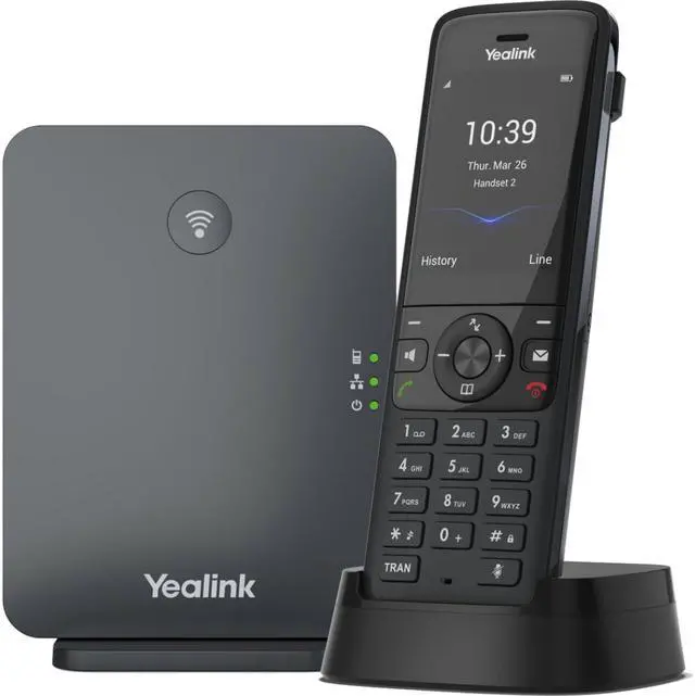 Alt view image 2 of 2 - W78P - DECT IP Phone System W78H Handset + W70B Base