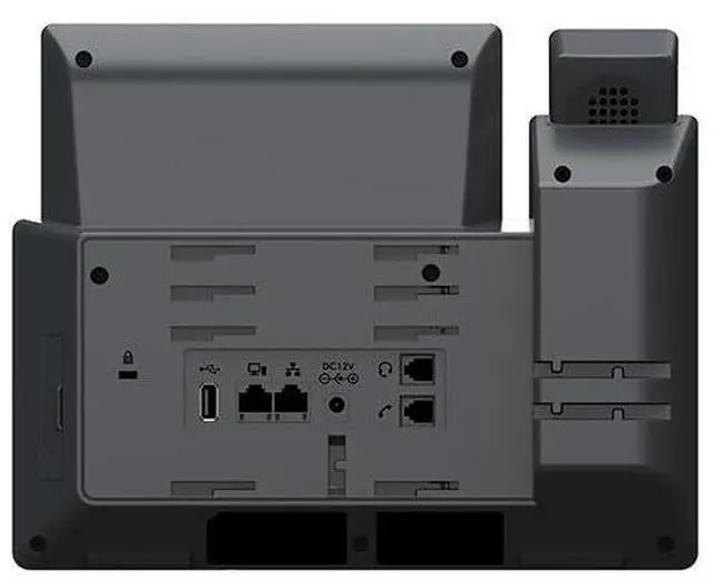 Alt view image 3 of 5 - Grandstream GRP2650 IP Phone | 14 Lines, 6 SIP Accounts | 5-Inch Color Display | Wi-Fi 5 | Dual-Port Gigabit Ethernet with Integrated PoE