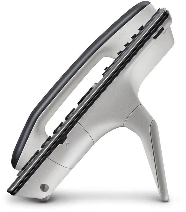 Alt view image 3 of 6 - Poly Edge E450 IP Desk Phones (Plantronics + Polycom)  Easy to Install with Included Wi-Fi  8-line Keys Supporting up to 32 Lines - Integrated Bluetooth for Mobile Phone and Headset Pairing