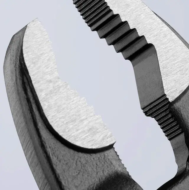 Alt view image 2 of 8 - KNIPEX 5 Pc Pliers Cobra Set In Tool Roll, Black