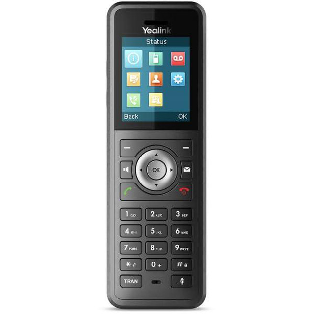 Sistema Telefonico Yealink W79P DECT IP Con W59R – IP67, Bluetooth E Vibrazione, Per Piccole Imprese