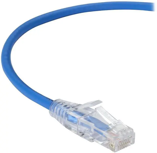 Alt view image 6 of 8 - Black Box Slim-Net Cat.6a Patch UTP Network Cable