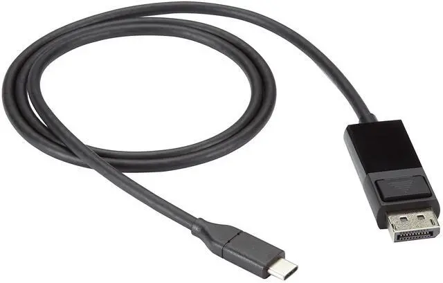 Alt view image 8 of 9 - Black Box USB-C to DisplayPort Adapter Cable, 4K60, HDR, 3ft