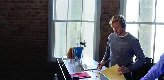 Alt view image 9 of 10 - Poly Blackwire 5210 Headset - Mono - USB Type C, USB, Mini-phone (3.5mm) - Wired - 20 Hz - 20 kHz - On-ear - Monaural - Supra-aural - Noise Cancelling Microphone