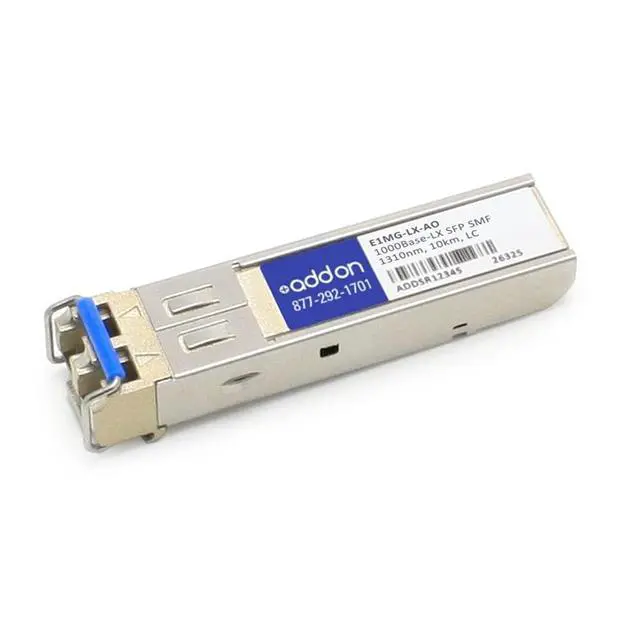Alt view image 2 of 2 - BROCADE (FORMERLY) E1MG-LX-A COMPATIBLE TAA COMPLIANT 1000BASE-LX SFP TRANSCEIVE