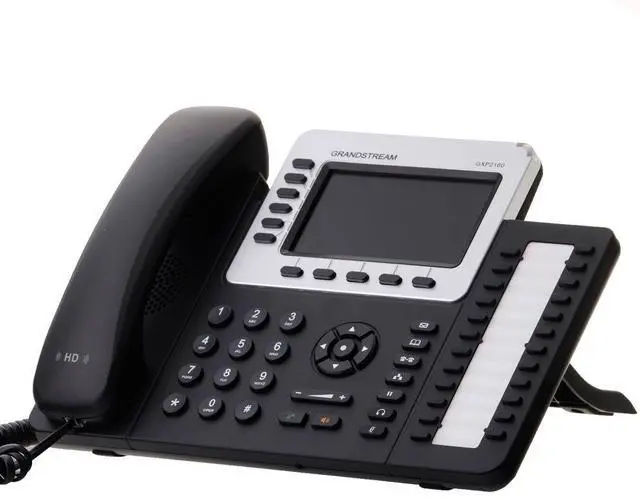 Main image of GXP2160 IP Phone | 6 Lines, 6 SIP Accounts | 4.3-Inch Color Display | Dual-Port Gigabit Ethernet with Integrated PoE