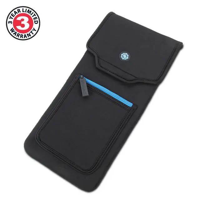 Alt view image 3 of 7 - Keyboard Sleeve Travel Case for TKL Tenkeyless Compact Tournament eSports Gaming Keyboards (up to 15 Inches) - Rugged Neoprene Construction , Zipper Mouse Storage and Cable Storage Pouch