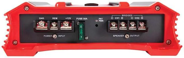 Alt view image 18 of 18 - Crunch Ground Pounder 2 X 500 @ 4 Ohms 2 X 1000 @ 2 Ohms 1 X 2000 Watts @ 4 Ohms Bridged