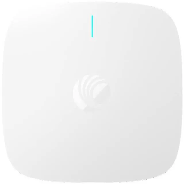 Main image of Cambium Networks XE3-4 Indoor Tri-Radio Wi-Fi 6/6E Access Point - 802.11ax 2x2/4x4 5GHz/6 GHz, Omnidirectional Antenna, 2.5 GbE + 1 GbE Ethernet, Cloud MGMT, 6.6 Gbps Data Rate, High Capacity (CA)