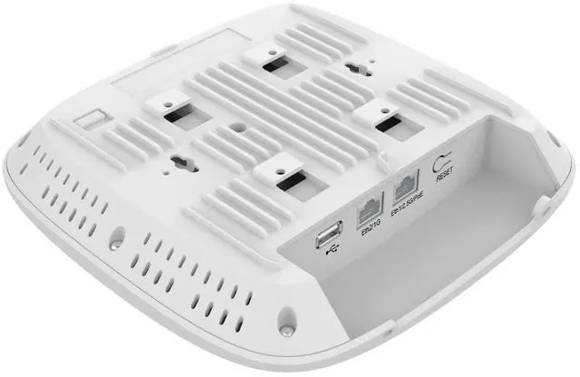 Alt view image 6 of 7 - Cambium Networks XE3-4 Indoor Tri-Radio Wi-Fi 6/6E Access Point - 802.11ax 2x2/4x4 5GHz/6 GHz, Omnidirectional Antenna, 2.5 GbE + 1 GbE Ethernet, Cloud MGMT, 6.6 Gbps Data Rate, High Capacity (CA)
