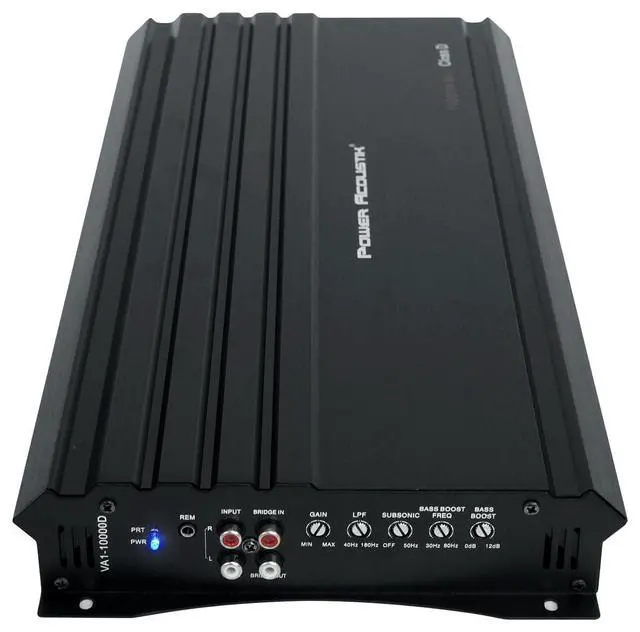 Alt view image 10 of 15 - Power Acoustik Monoblock Amplifier, 1600W Max