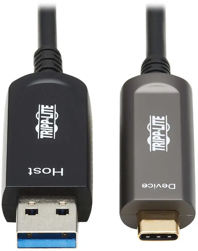 Alt view image 8 of 14 - Tripp Lite by Eaton USB-A to USB-C AOC Cable, 15m (M/M) U428F-15M-D3