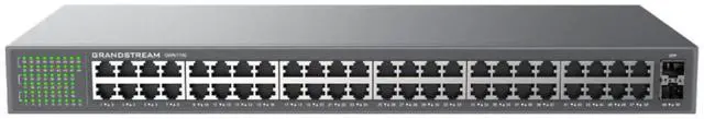 Alt view image 2 of 2 - Grandstream GWN7706 | 48-Port Gigabit Ethernet Unmanaged Network Switch | Plug & Play | Desktop/Rack-Mount | Metal Design