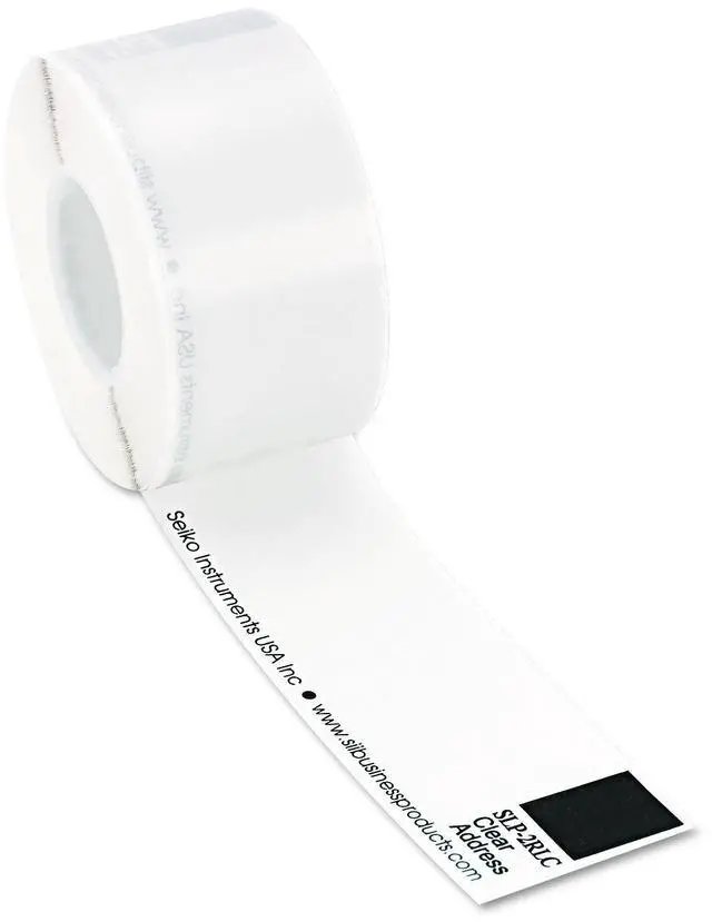 Main image of Seiko Instruments Clear Address Labels for Smart Label Printers (SLP-2RLC)