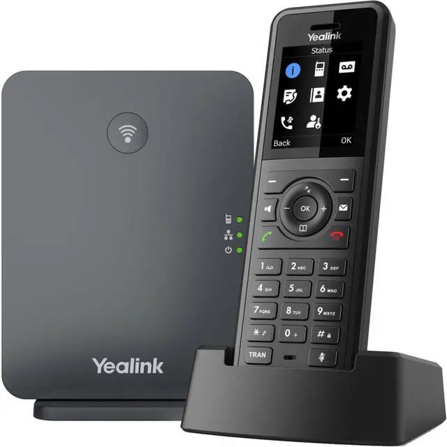 Alt view image 2 of 2 - Yealink DECT Telephone W77P Black