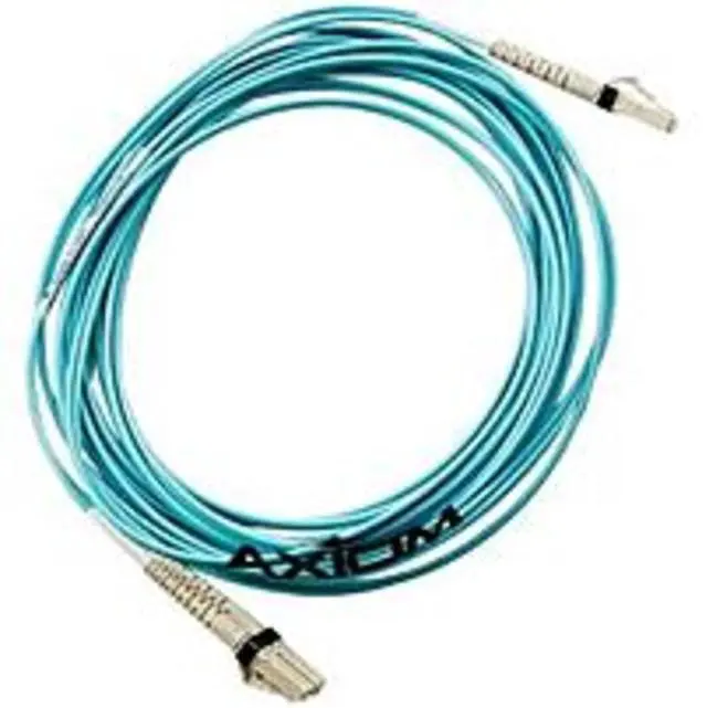 Alt view image 4 of 4 - Axion LCLC10GA-8M-AX Axiom Fiber Optic Duplex Network Cable - Fiber Optic for Network Device - 26.25 ft - 2 x LC Male Network - 2 x LC Male Network - Aqua