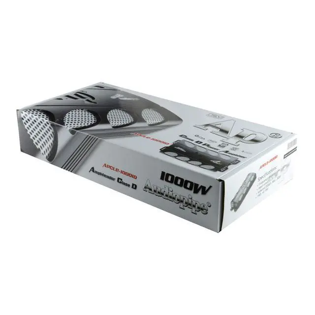 Alt view image 5 of 5 - Class D Power Amplifier 1000W, BLK
