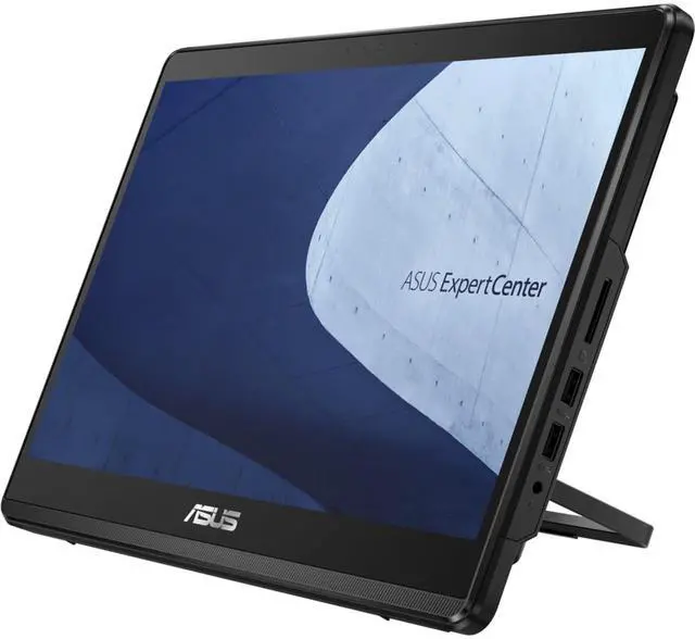 Alt view image 14 of 14 - ASUS ExpertCenter E1 AiO E1600WKAT XH001T - All-in-one Celeron N4500 / up to 2.8 GHz - RAM 4 GB - SSD 128 GB - NVMe - UHD Graphics - Gigabit Ethernet - Win 11 Pro - monitor: LED 15.6" 1920 x 1080 (Ful