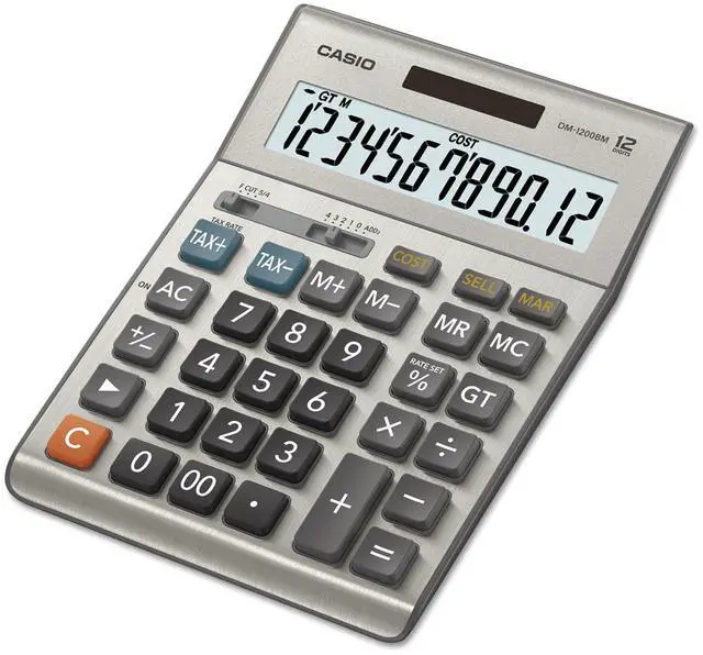 Alt view image 2 of 2 - CSODM1200BM - DM1200BM Desktop Calculator