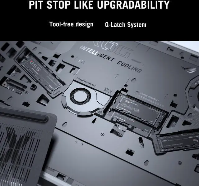 Alt view image 11 of 11 - ASUS ROG Strix G16 (2025) Gaming Laptop, 16 FHD+ 16:10 165Hz/3ms Display, RTX 5050, Core i7 14650HX, 16GB RAM, 1TB SSD, Win 11 H, G615JHR-DS74