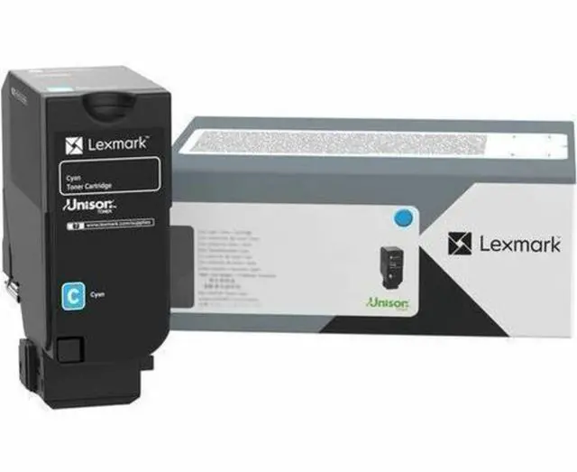 Alt view image 10 of 13 - Lexmark CX735 Return Program Toner Cartridge Cyan 81C1XC0