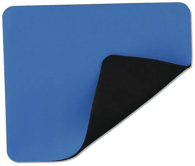 Alt view image 6 of 9 - Innovera Natural Rubber Mouse Pad, Blue (IVR52447)