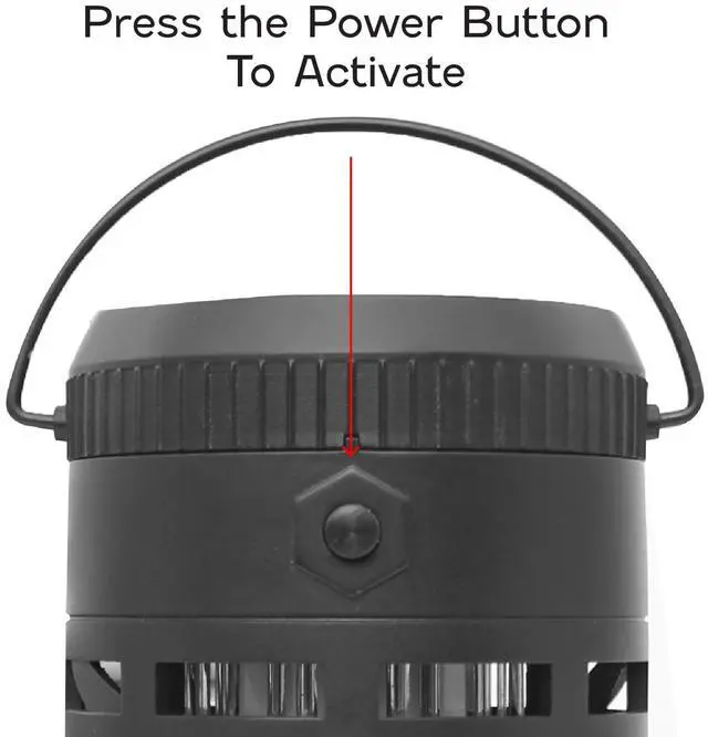 Alt view image 3 of 8 - PIC Portable Insect Killer Lantern, Camping Bug Zapper, Outdoor Bug Zapper, Dual LED Mode Multipurpose Lantern, Pest Control,½ Acre Coverage