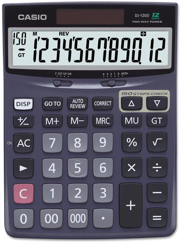 Alt view image 2 of 3 - Casio DJ120D DJ120D Calculator
