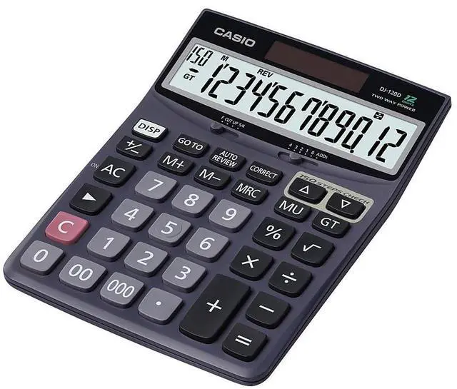 Alt view image 3 of 3 - Casio DJ120D DJ120D Calculator