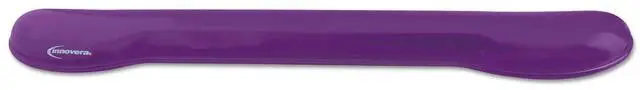 Alt view image 6 of 6 - Innovera Gel Keyboard Wrist Rest, Purple (IVR51441)