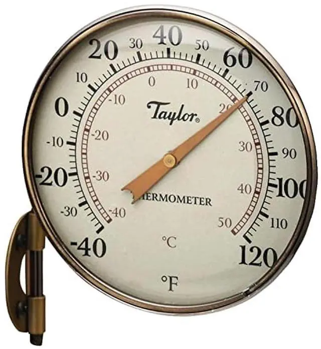 Alt view image 6 of 6 - Taylor 481BZN Heritage Collection Dial Thermometer (4.25 )