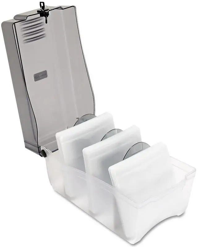 Alt view image 7 of 7 - Innovera CD/DVD Storage Case IVR39502 Each. Grey/Clear