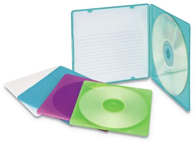 Main image of Innovera Slim CD Cases, Clear, 10 Pack
