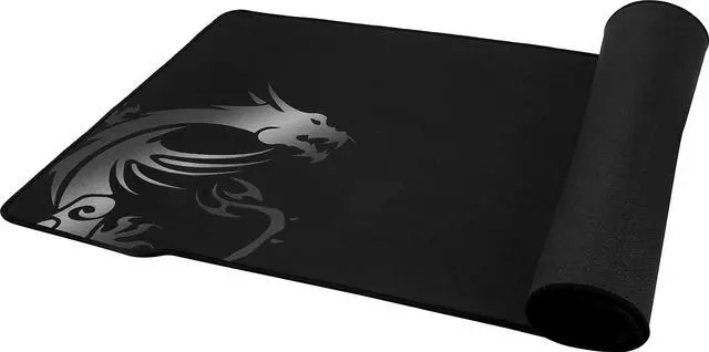Alt view image 6 of 8 - msi agility gd70 - xxl extended gaming mouse pad, silk gaming fabric surface, soft seamed edges, anti-slip base - 900 x 400 x 3 mm