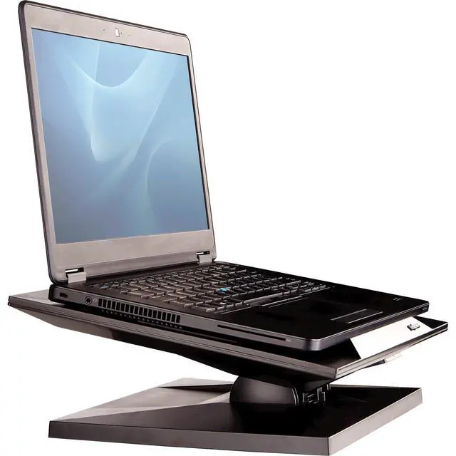 Alt view image 4 of 7 - Designer Suites Laptop Riser, Black (8038401)