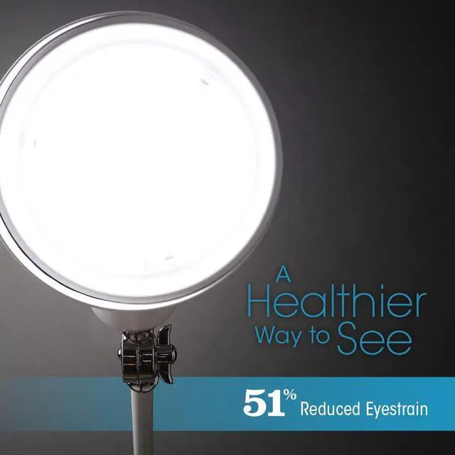 Alt view image 13 of 16 - OttLite F1485009-SHPR Wellness Series Revive LED Desk Lamp - 15.5" High - White