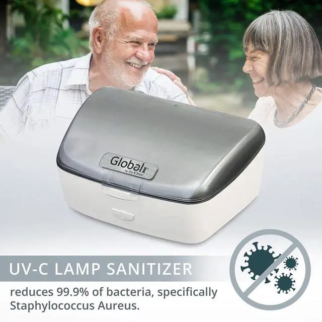 Alt view image 2 of 6 - Global II by Dry & Store | Electric Hearing Aid Dehumidifier with UV-C Lamp Sanitizer