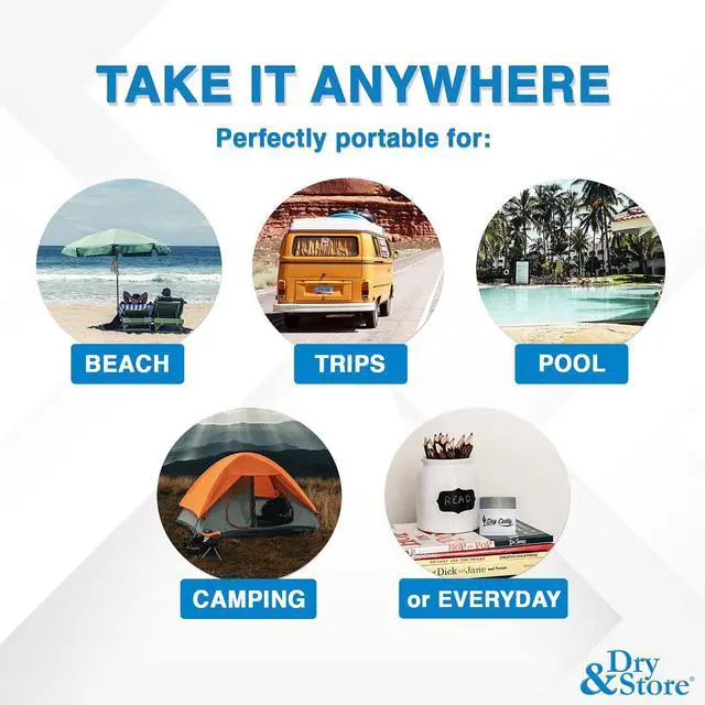 Alt view image 5 of 8 - DryCaddy by Dry & Store | Dry Aid Kit - Protection Against Moisture Damage for Hearing Aids, Cochlear Implants and Other Electronic Instruments