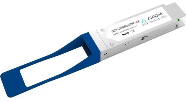 Alt view image 2 of 2 - AXIOM 100GBASE-SR4 QSFP28 TRANSCEIVER - Q28100SR48FIN-AX