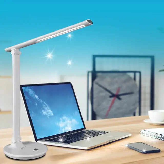 Alt view image 7 of 12 - OttLite Wellness Series® Sanitizing Emerge LED Desk Lamp