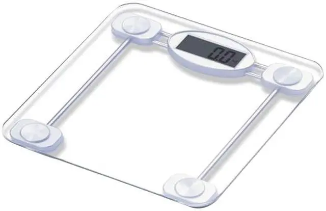 Alt view image 4 of 8 - Taylor Digital 400 Lb. Glass Bath Scale, Clear 75274192