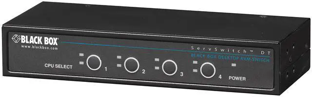 Alt view image 4 of 5 - Black Box ServSwitch DT Basic II, 4-Port